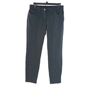 Chicos Womens So Slimming Pants Straight Leg Dark Wash Size 2 XS
